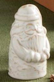 White Christmas Salt/Pepper Shakers By Mud Pie