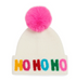"HO HO HO" BEANIE White