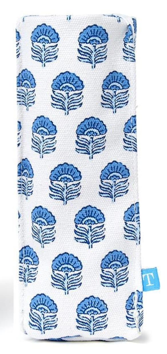 "Looking Good" Blue Block Eyeglass Holder