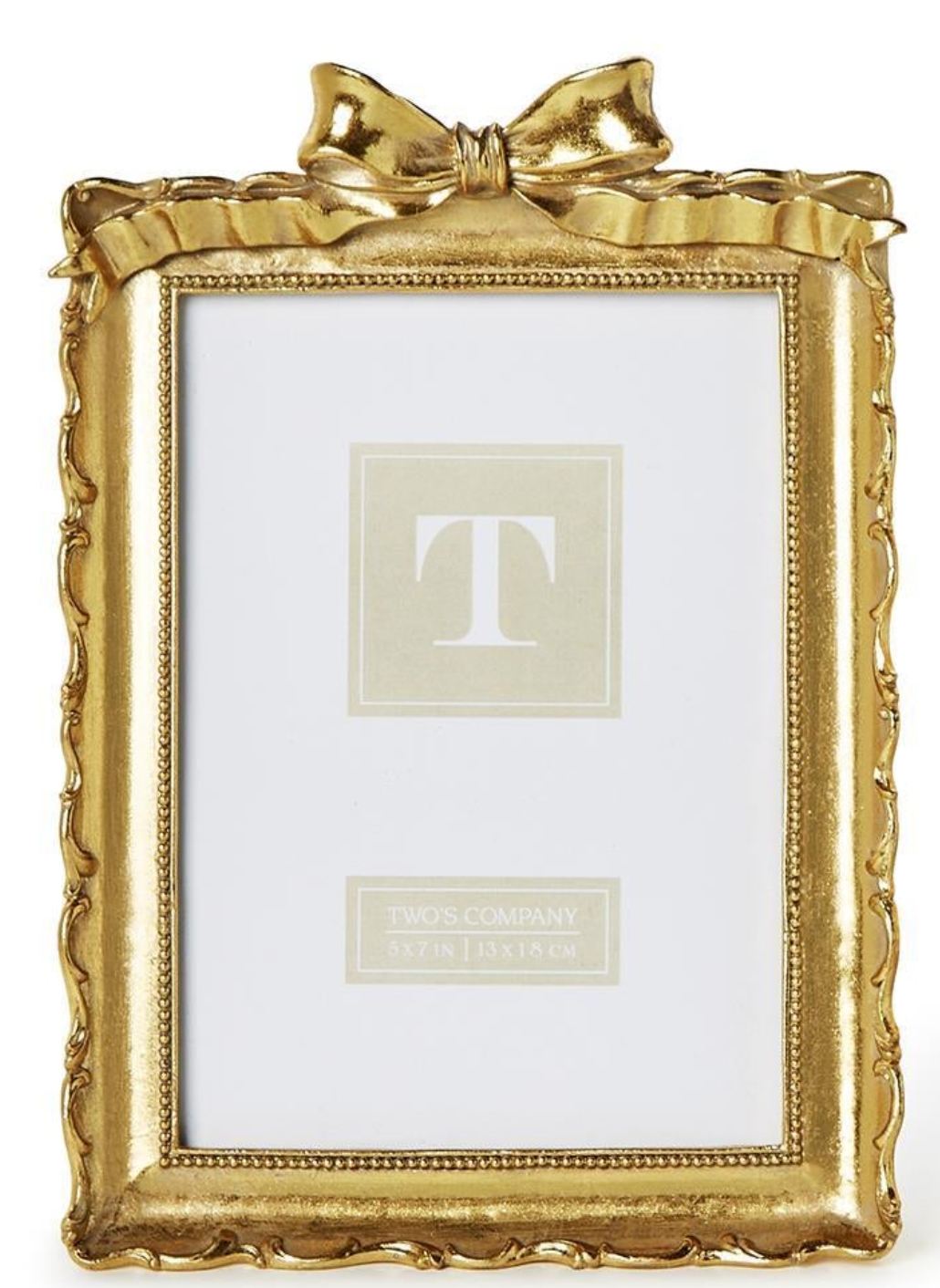 Gold Frames with Accent Bow 2 Sizes