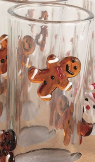 Christmas Shotglasses By Mud Pie