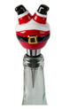 Jolly Santa Bottle Stopper