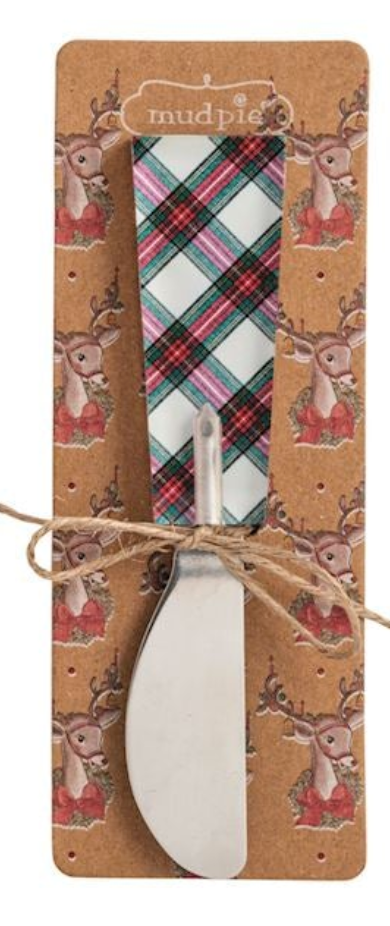 Tartan & Bauble Spreaders By Mud Pie