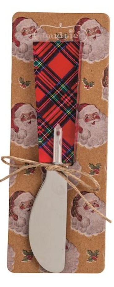 Tartan & Bauble Spreaders By Mud Pie