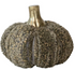 Small Handmade Cotton Velvet, Sequin/Bouclé & Aluminum Pumpkin, 2 Styles