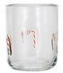 16 oz. Drinking Glass w/ Embedded Holiday Icon Pattern, 4 Styles