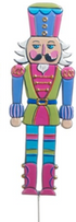 35.5" Candy Shop Nutcracker Yard Stake