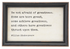 Wood Framed Wall Decor with Saying, Black & White, 4 Styles