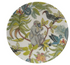 Printed Stoneware Plate w/ Botanicals, 4 Styles