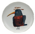 Stoneware Plate w/ Animal/Bird, 8 Styles