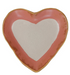 Stoneware Heart Dish w/ Gold Edge, 2 Colors, 2 sizes