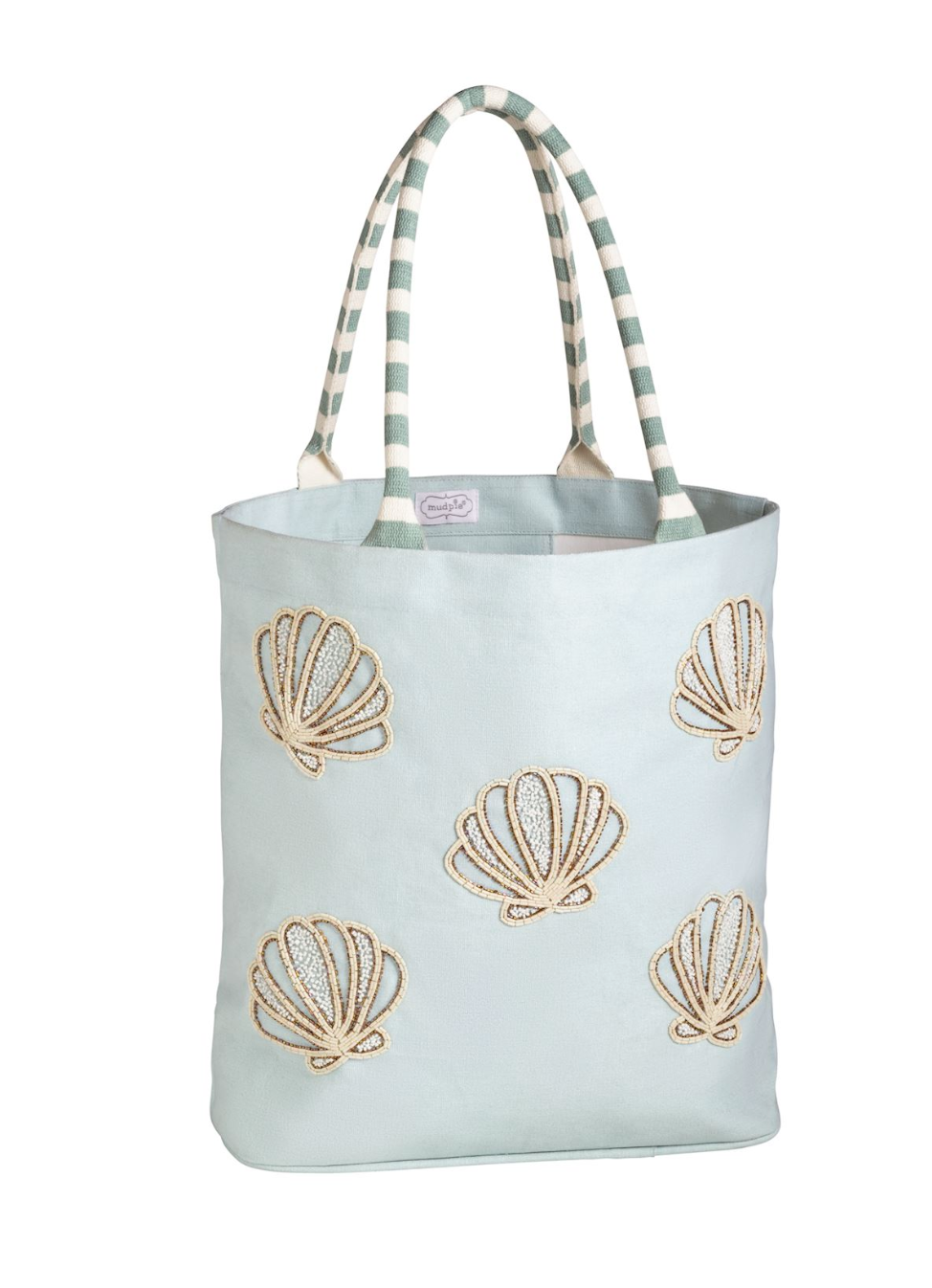 Blue Coastal Luxe Tote