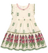 Ivory Block Print Dress