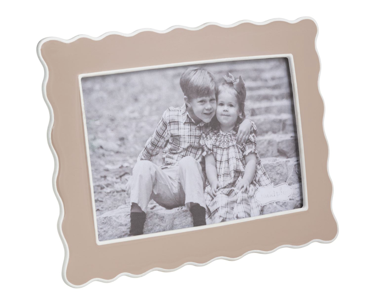 Taupe Enamel Frame