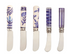 Blue Floral Spreaders