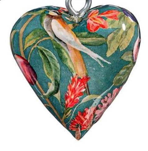 Heart Wood Hanging Decor
