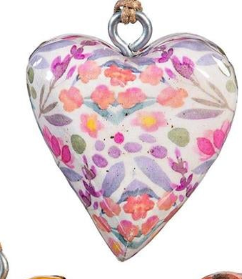 Heart Wood Hanging Decor