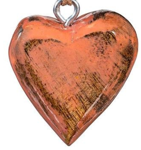 Heart Wood Hanging Decor