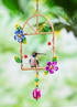 Metal Hummingbird Swing