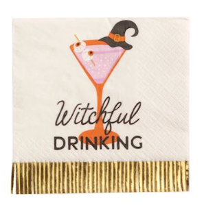 Halloween Cocktail Napkin Sets by Mud Pie