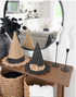 Woven Witch Hats  by Mud Pie