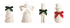 Wicker Resin Small Sitters by Mud Pie
