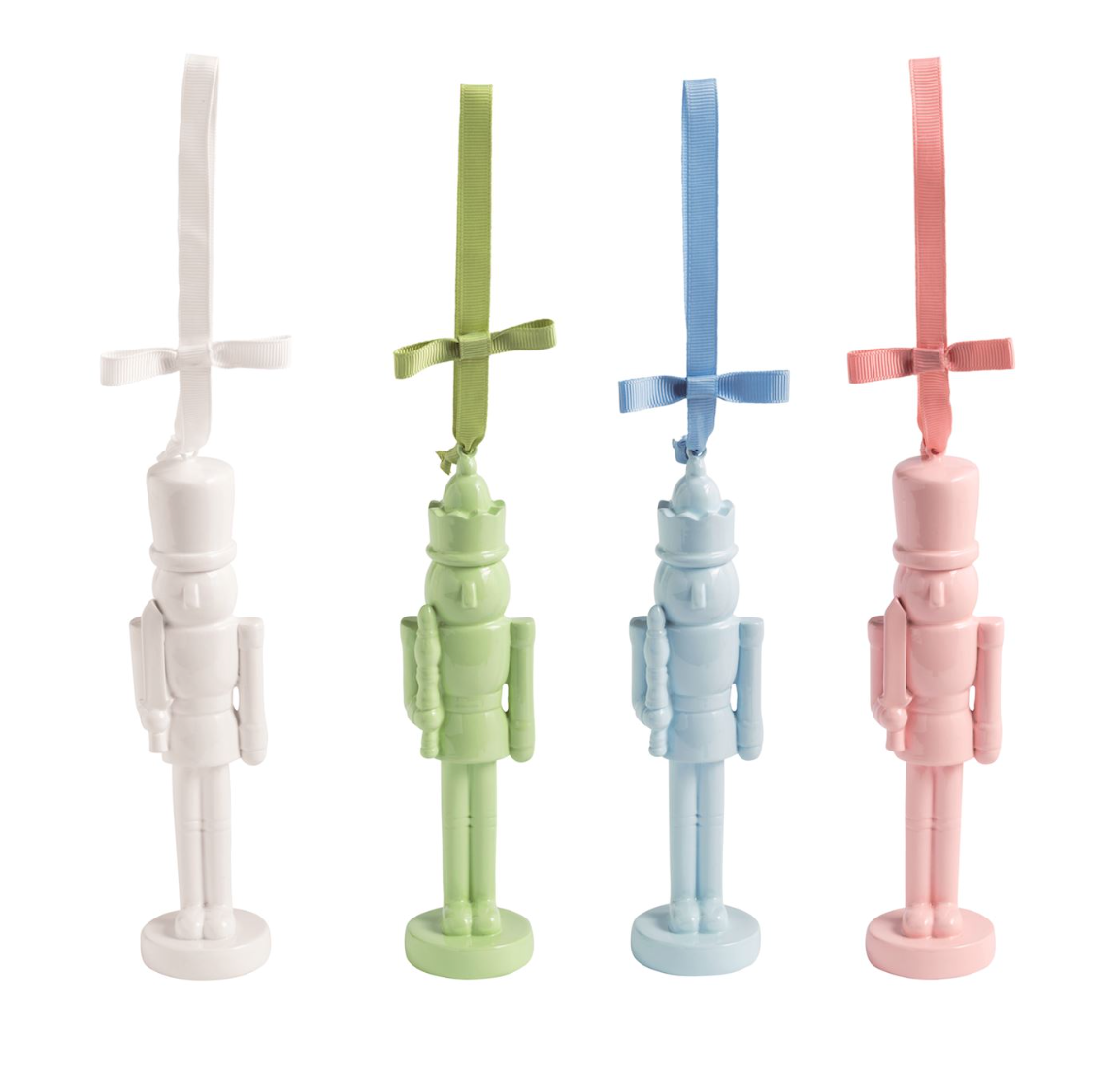 Nutcracker Lacquered Ornaments by Mud Pie