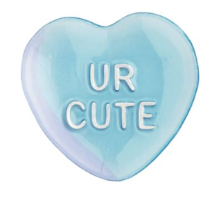 Valentine's Tidbit Plates by Mud Pie