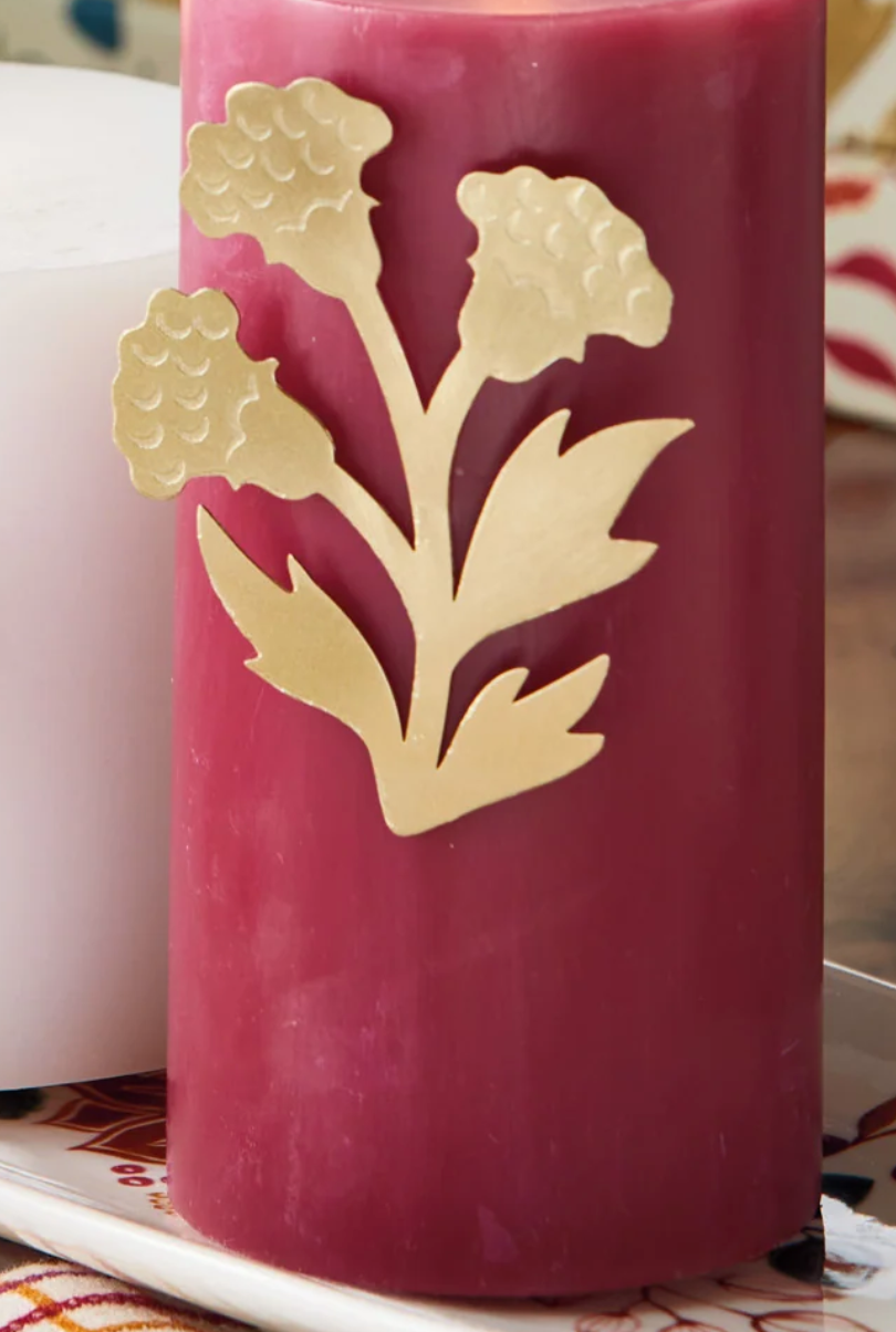 Fall Botanical Candle Pin