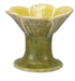Stoneware Flower Shaped Footed Tealight Holder, 3 Styles (Each One Will Vary)