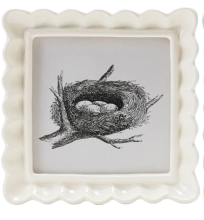 Resin Ruffled Frames for 4x4 Photo
