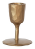 Hand-Forged Cast Iron Taper Holder, 2 Finishes