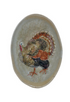 Hand-Painted Stoneware Dish with Animal/Pumpkins, 4 Styles