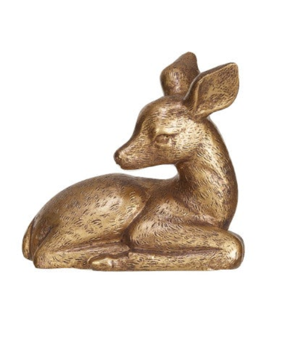 Resin Animal, Antique Gold Finish, 3 Styles