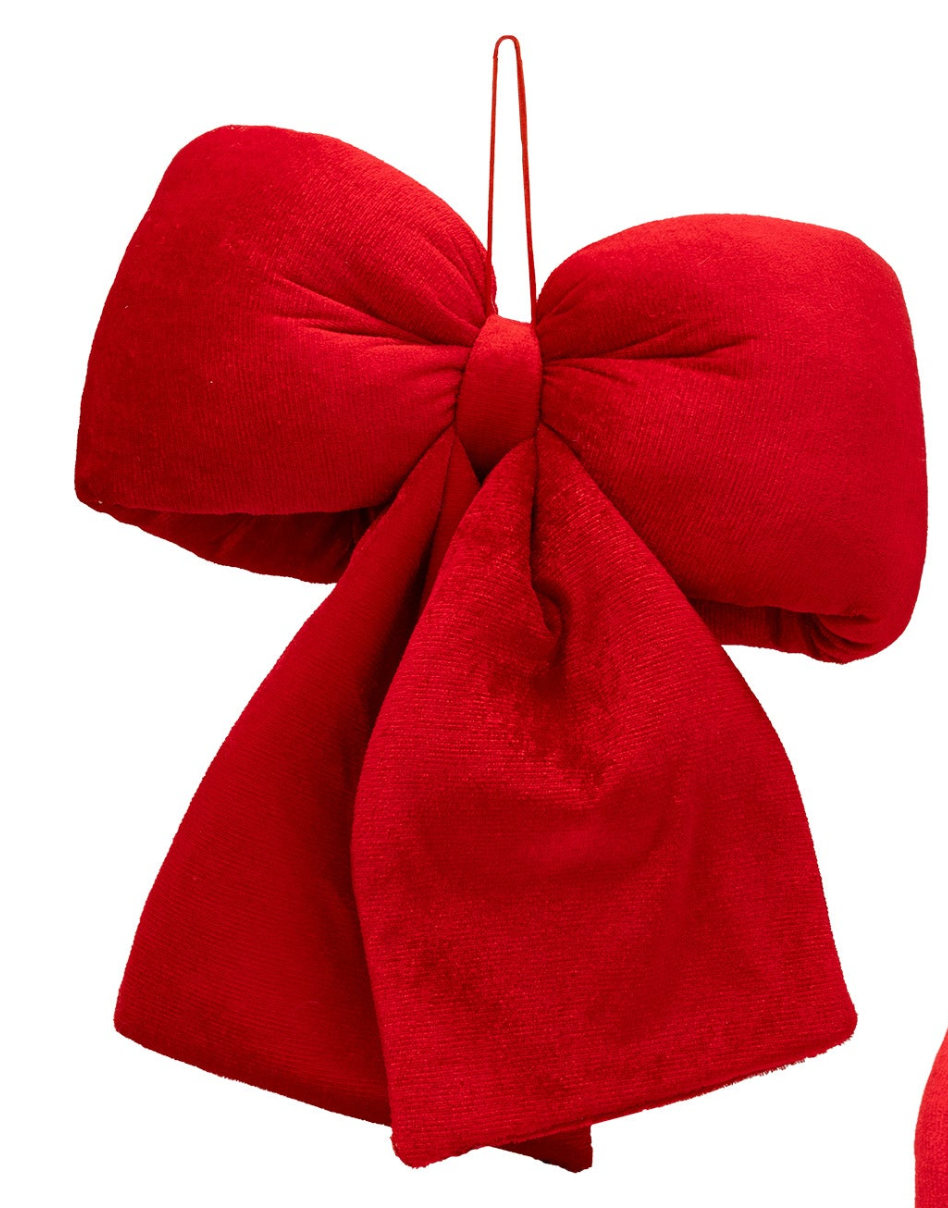 Simply Southern Holiday Bow - Red