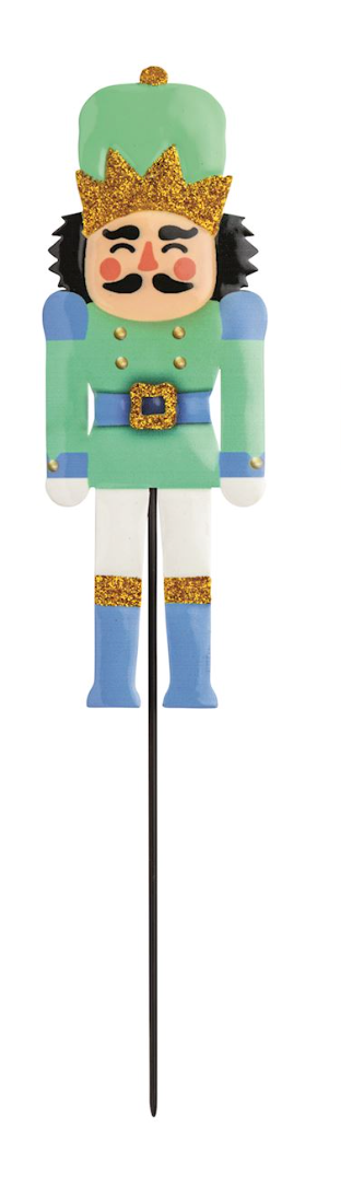 Nutcracker Plant Stakes by Mud Pie