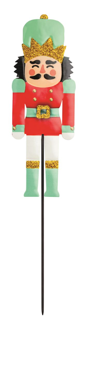 Nutcracker Plant Stakes by Mud Pie