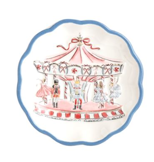 Winter Wonderland Tidbit Plates by Mud Pie