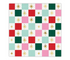 Foil Napkins – Holiday Checkerboard