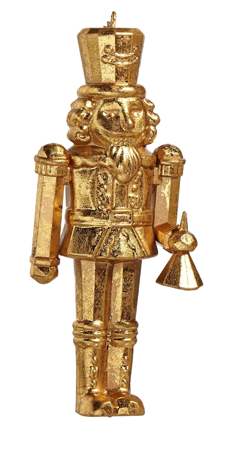 5" Gold Nutcracker Ornament