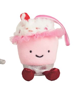 Cocktail Plush Ornaments by Mud Pie