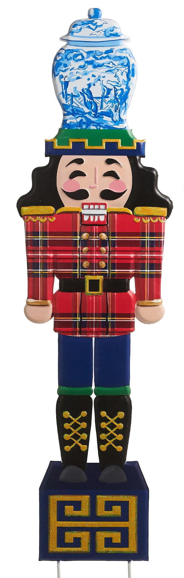 44.5" Noble Nutcracker Yard Stake