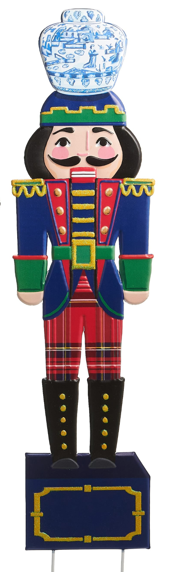 44.5" Noble Nutcracker Yard Stake
