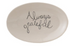 Stoneware Plate with Fall Saying, White & Black, 4 Styles