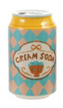 Hand-Painted Stoneware Soda Can Shaped Vase with Decal, 6 Styles