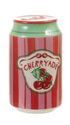 Hand-Painted Stoneware Soda Can Shaped Vase with Decal, 6 Styles
