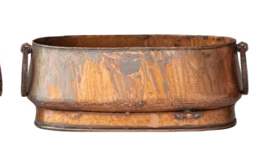Metal Planters, 3 sizes
