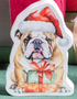 Twas the Night Figurine, Christmas Dog, 4.5"H