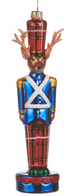 6.5" Deer Nutcracker Ornament