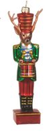 6.5" Deer Nutcracker Ornament